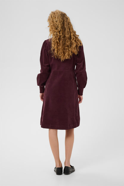 Culture Ula Rhaena LS Dress Winetasting