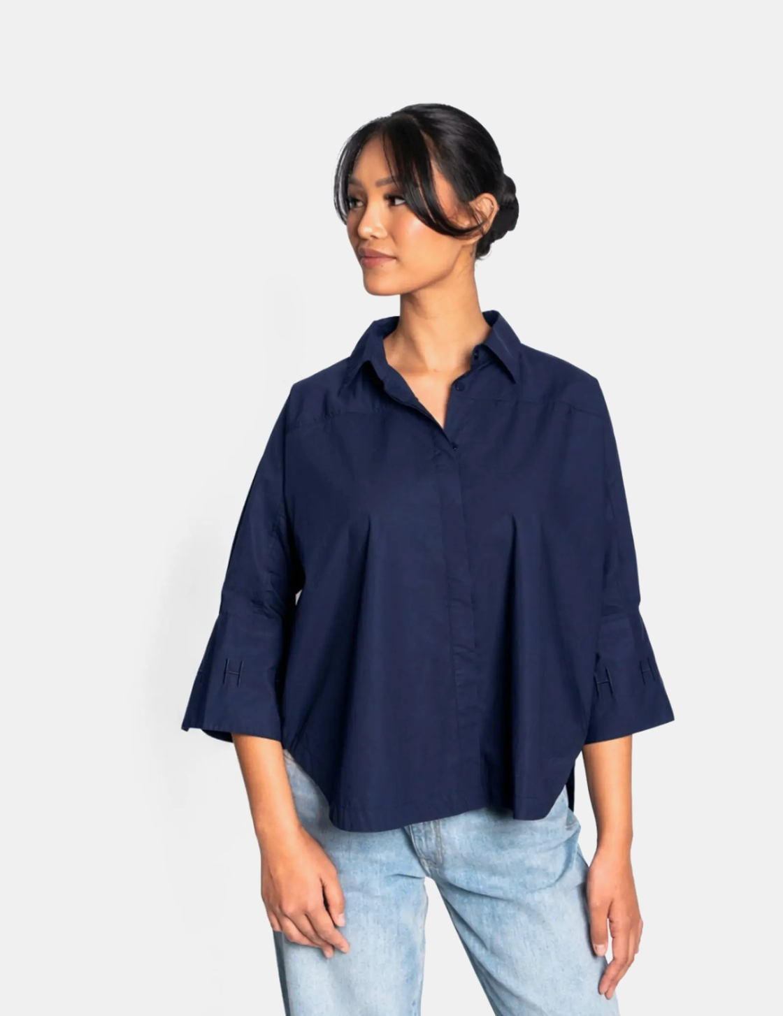 HÉST Arya Shirt Jet Navy Blazer