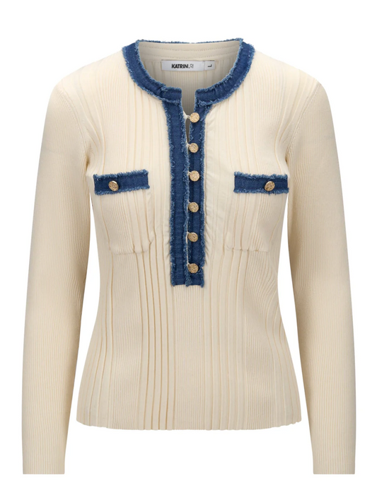 Katrin Uri LA Pullover Off White
