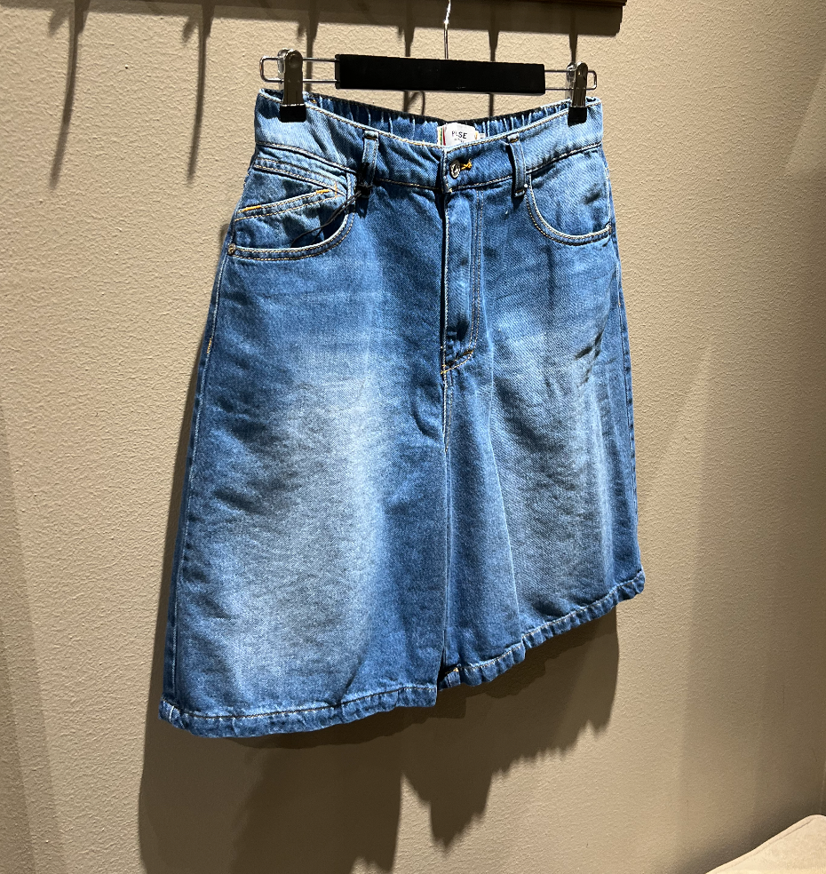 Please Shorts Blue Denim