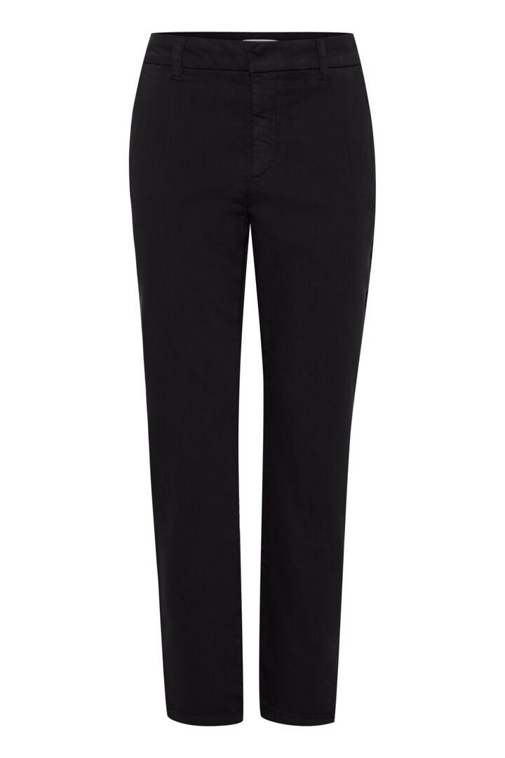 Pulz Clara Pant Skinny Leg Black Beauty