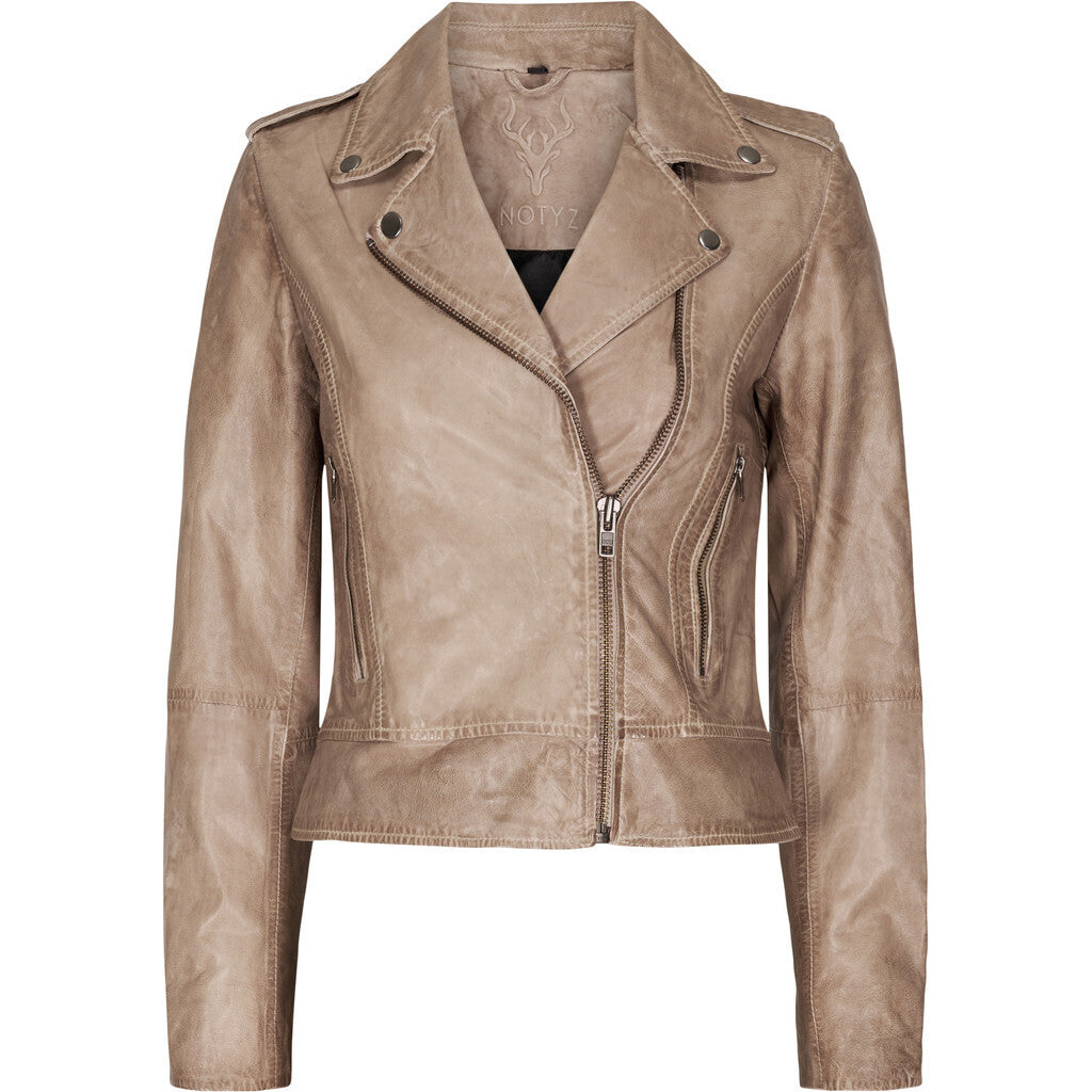 Notyz Biker Jacket Pure Beige