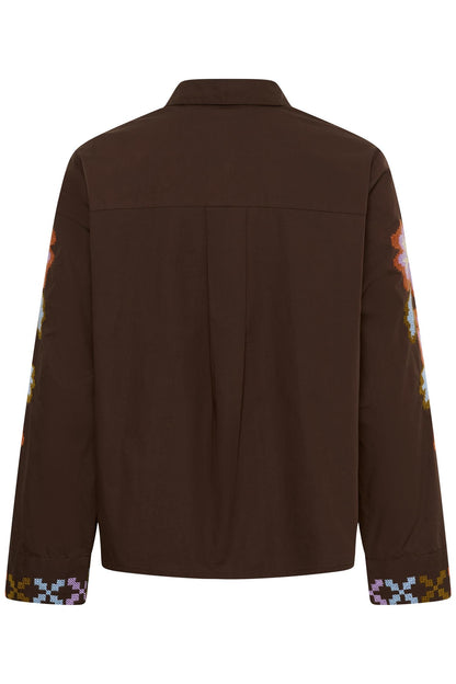 Culture Breezy Shirt Coffee Bean Violet