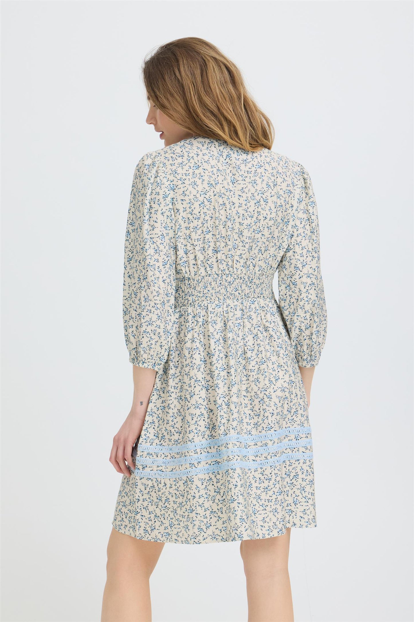 Pulz Conja Dress Short Egret