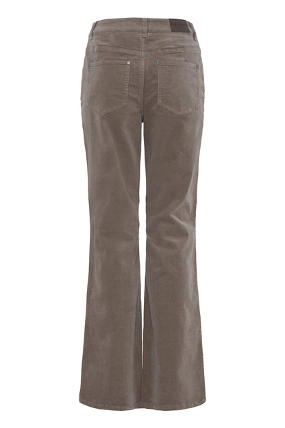Pulz Sally Pant Bootcut Walnut