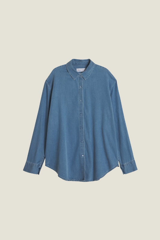 Line of Oslo Basic Tencel Shirt Denim