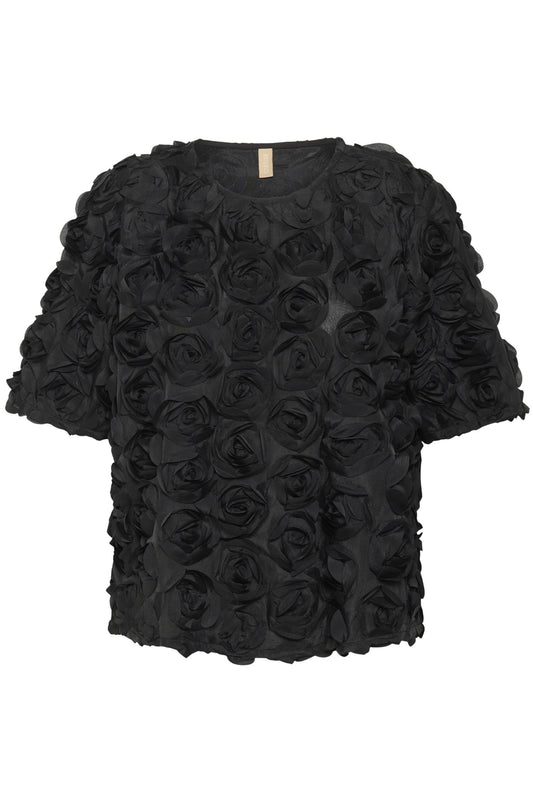 Culture Cebrine SS Blouse Black