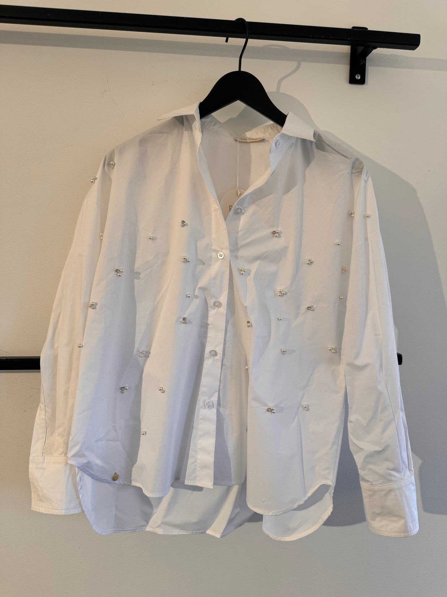 Rah Cena Cotton Shirt White