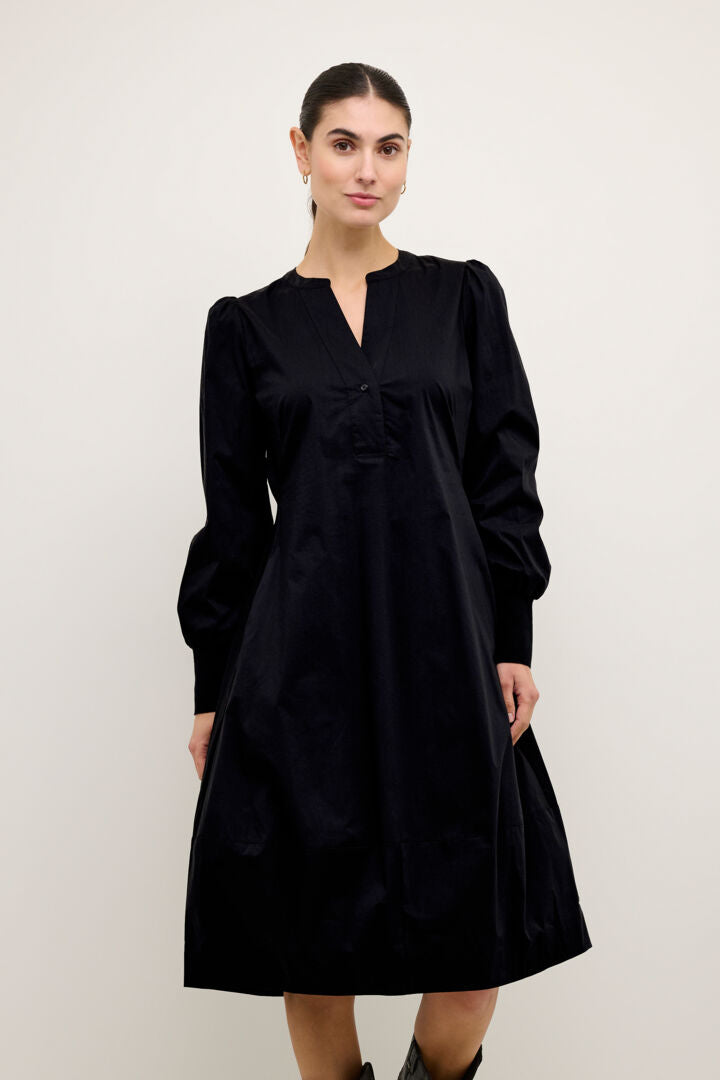 Culture Antoinett Rib Dress Black