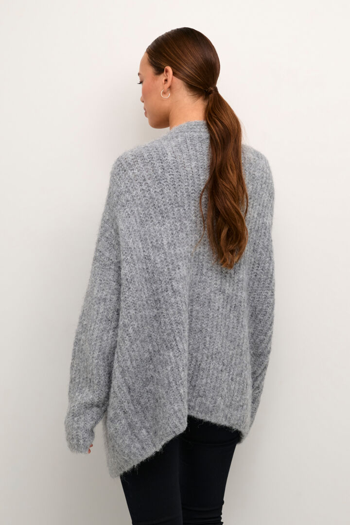 Culture Brava Cardigan Light Grey Melange