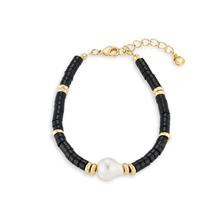 Orelia SP Stationed Bracelet Black