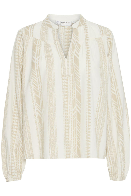 Pulz Tiona Blouse Antique White