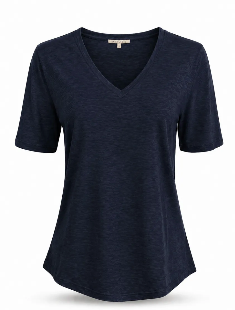 Amuse by Veslemøy Frederikke Tshirt Navy