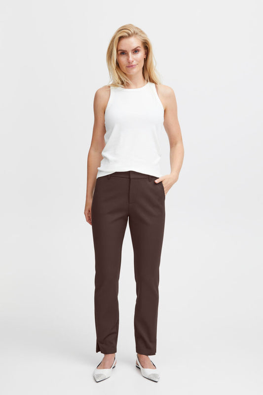 Pulz Bindy Pant Ankl Lenght Skinny Fit Java