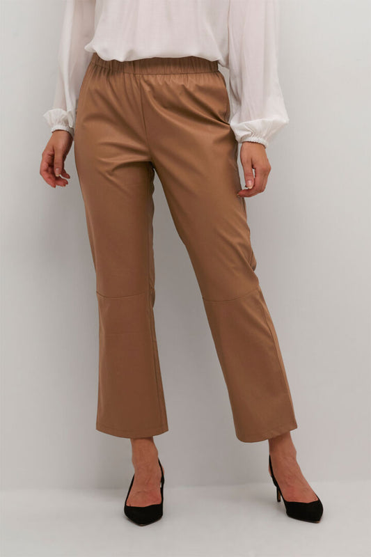 Culture Cassandra Straight Pants Dune