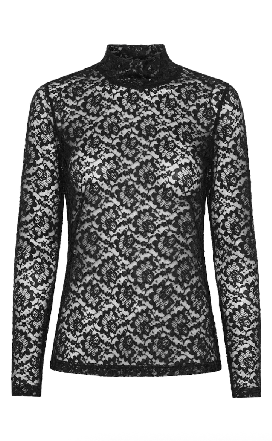 Continue Alberte Top Black