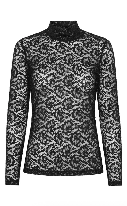 Continue Alberte Top Black