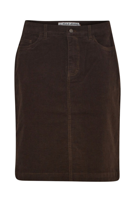 Pulz Sally Skirt Espresso