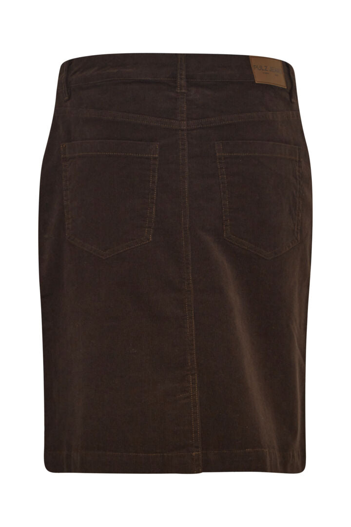 Pulz Sally Skirt Espresso