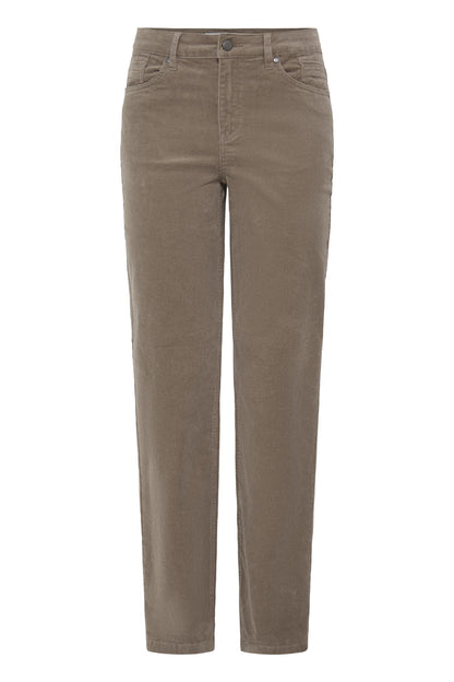 Pulz Sally Pant Straigt Leg Walnut