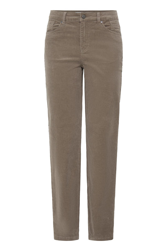 Pulz Sally Pant Straigt Leg Walnut