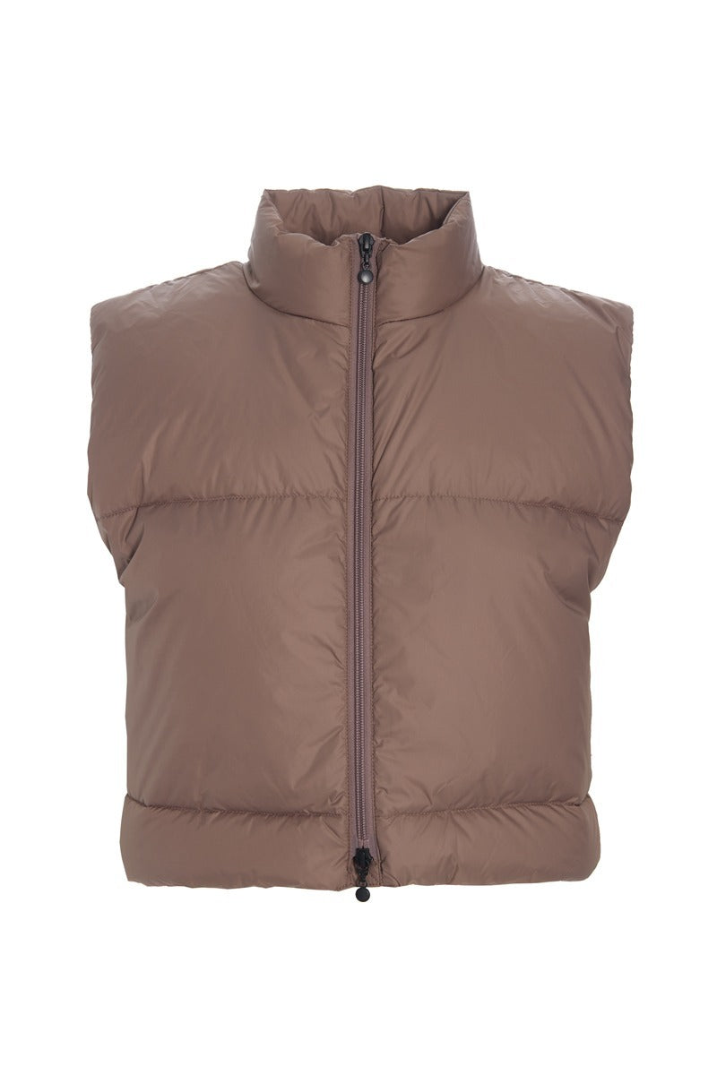Bitte Kai Rand Feather Down Waistcoat Brown