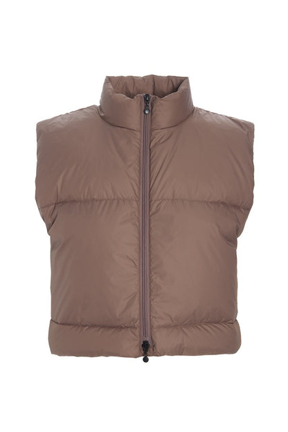 Bitte Kai Rand Feather Down Waistcoat Brown