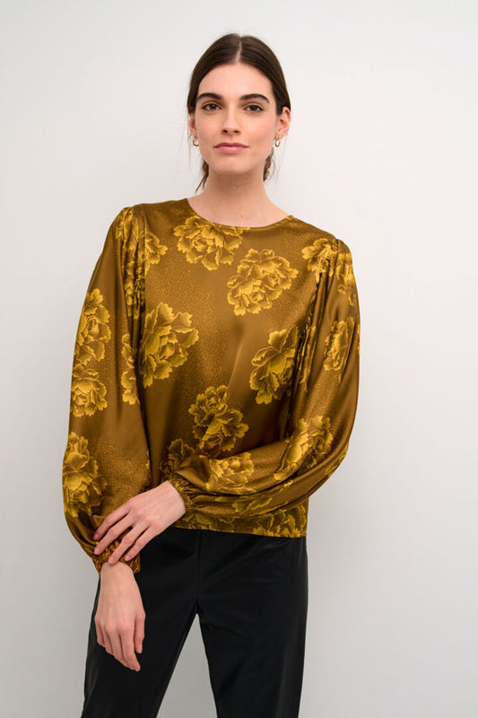 Culture Rosie Blouse Yellow Flower