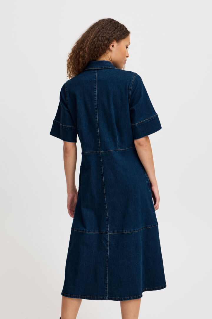 Culture Deba Dress Medium Blue Denim