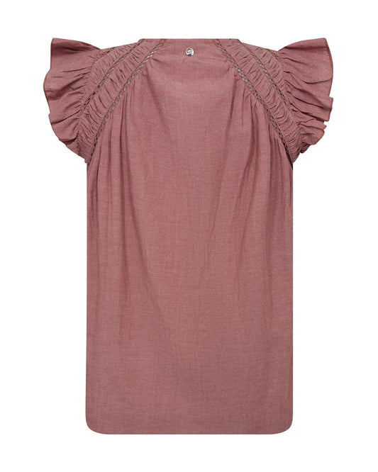 Mos Mosh Woda Izha Blouse Cowhide