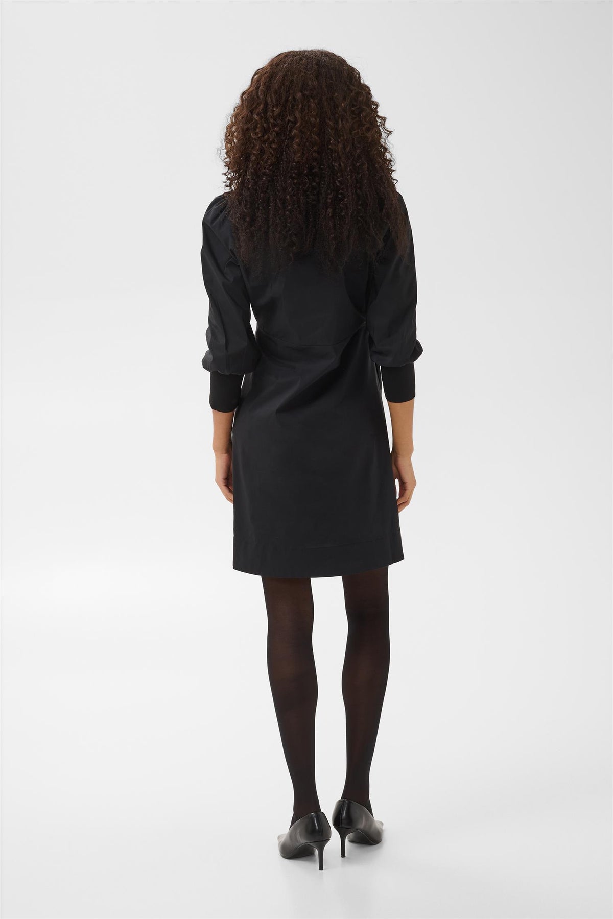 Culture Kiea Antoinett Rib Dress Black