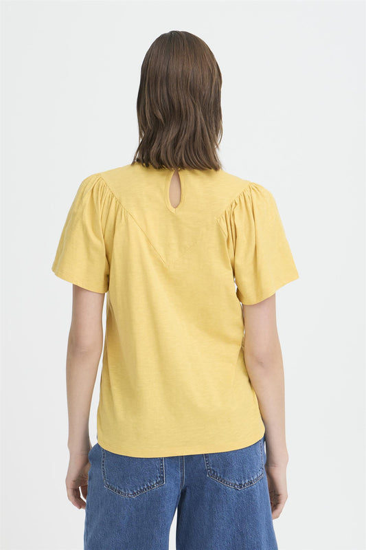 Pulz Bianca Wing T-shirt Ochre