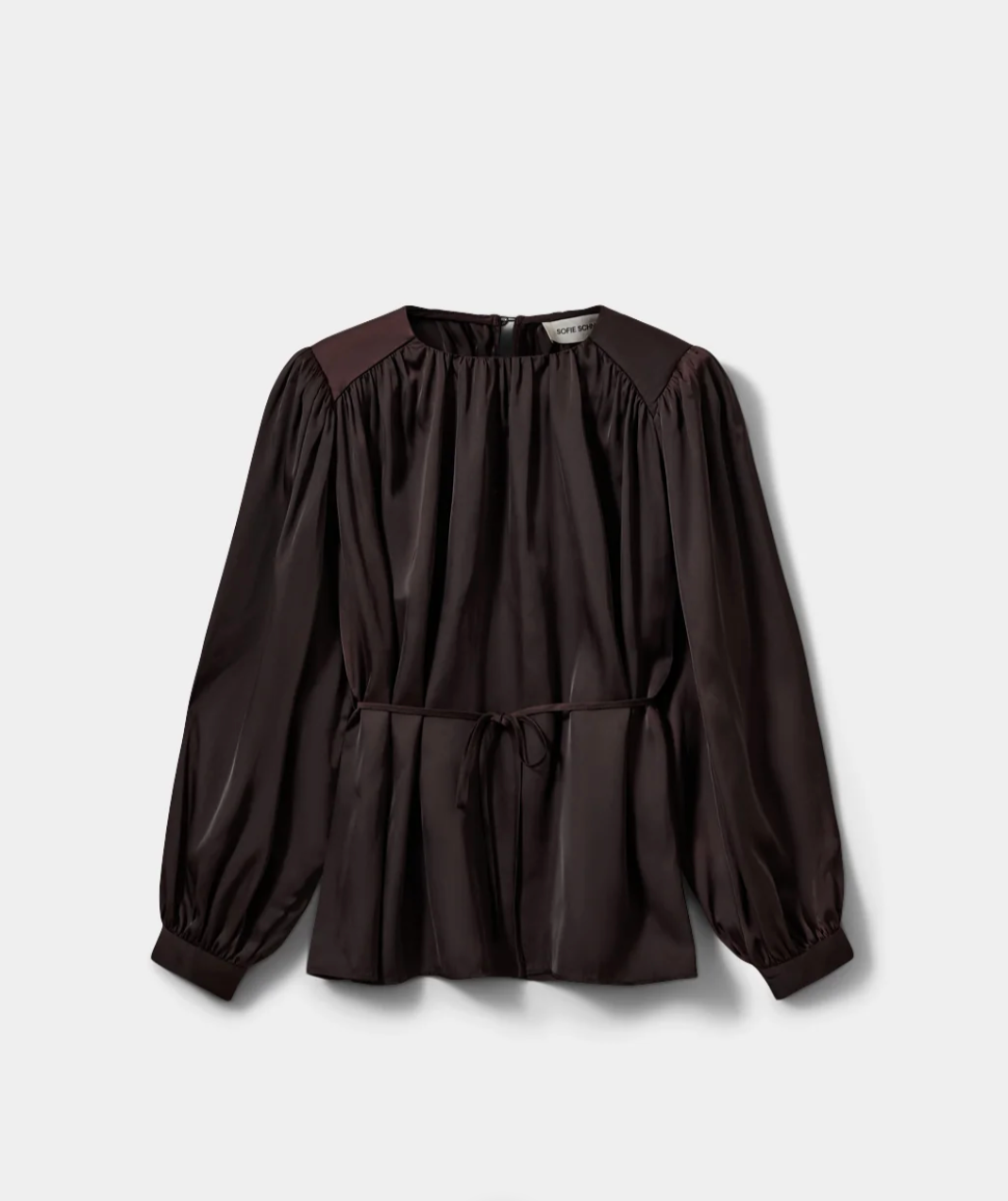Sofie Schnoor Marthea Ballon Sleeve Blouse Burgunder