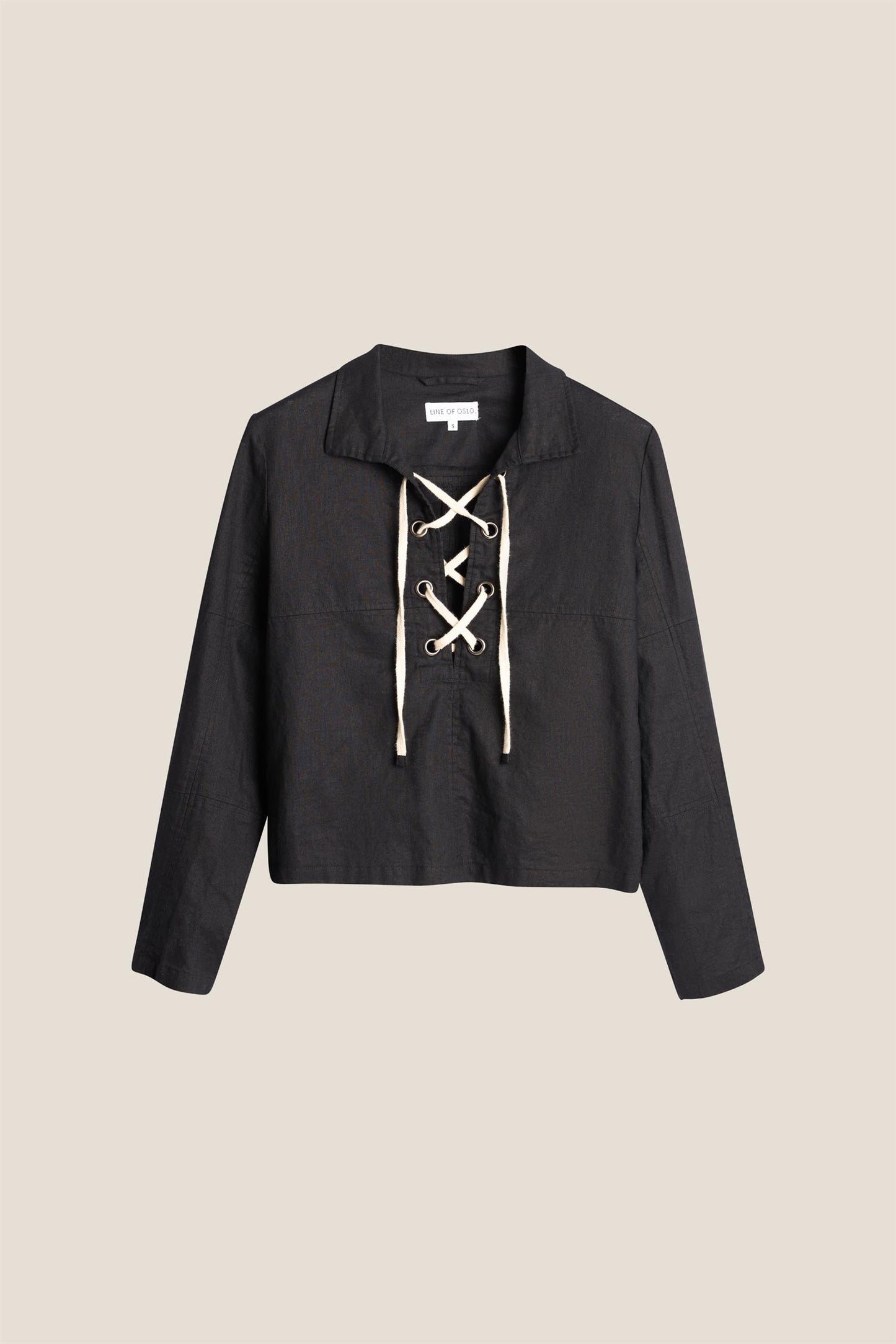 Line of Oslo Cheyenne Linen Black