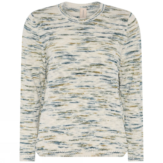 Skovhuus Multicolour O-Neck Pullover Green