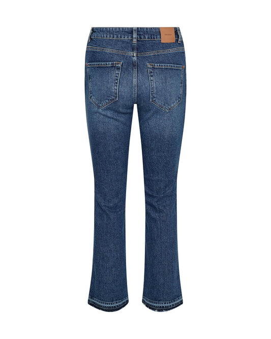 Mos Mosh Ashley Galleon Raw Jeans Blue