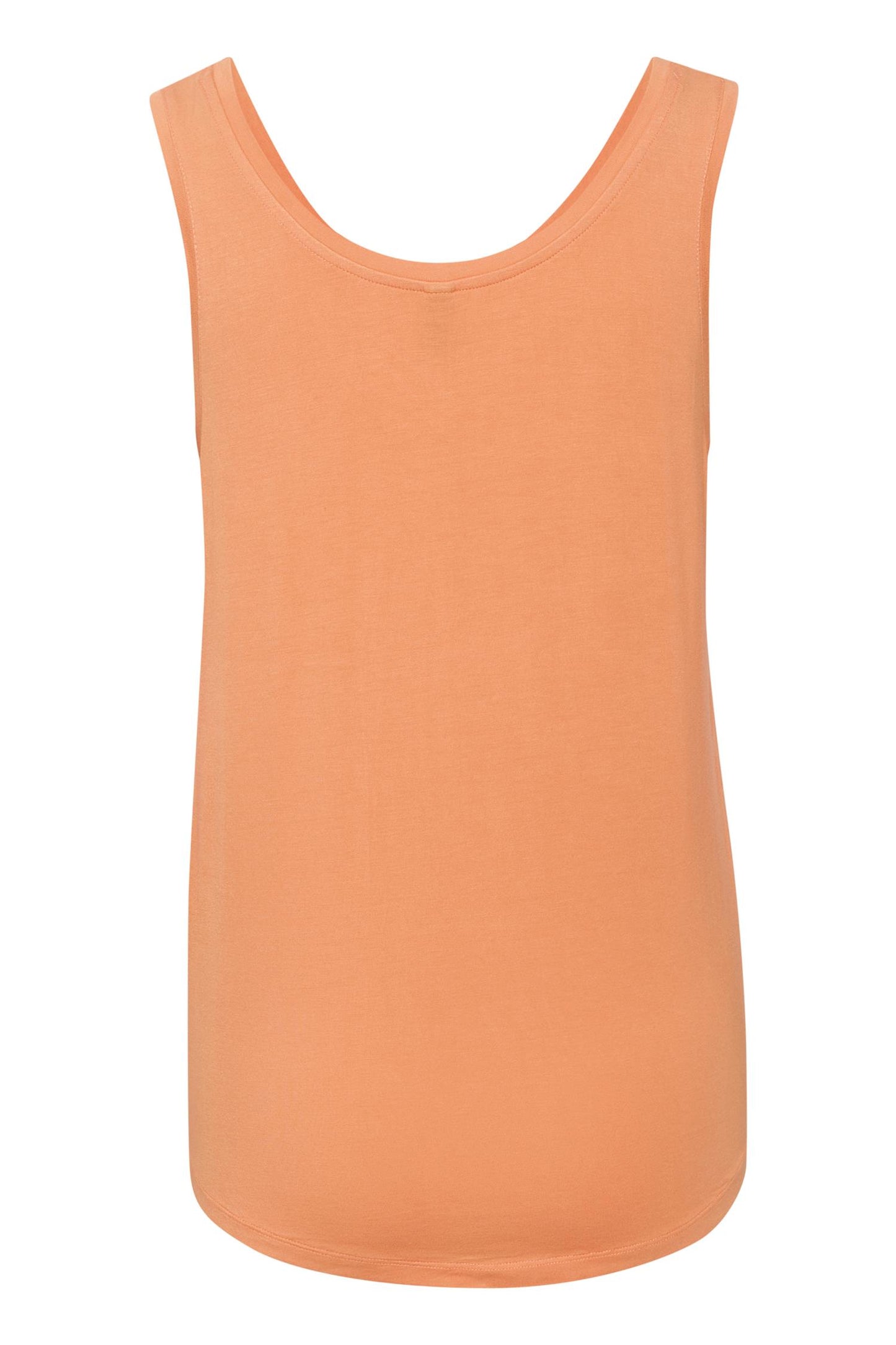 Culture Poppy VO-neck Tank Top Tangerine