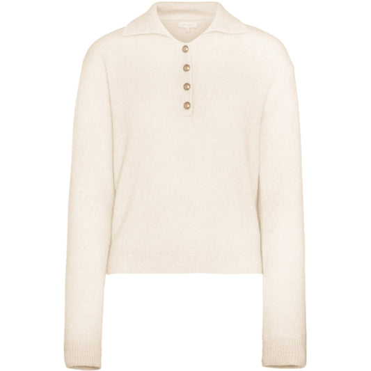 Rah Oslo Sweater w/Collar Ivory