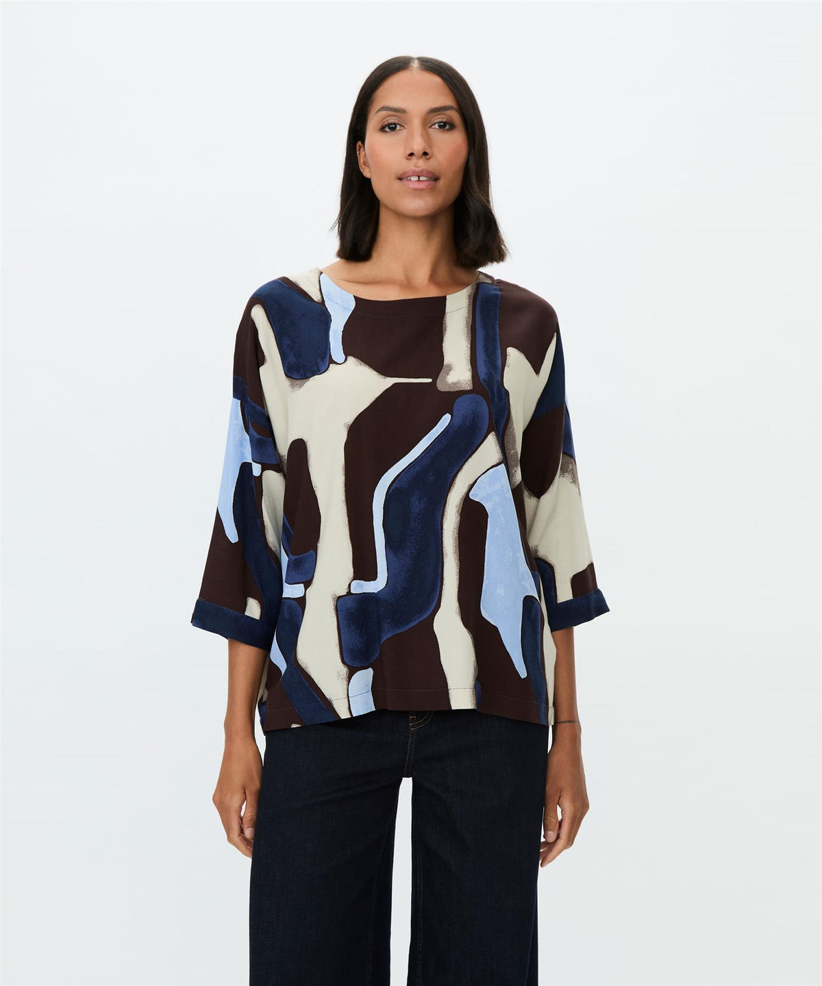 Masai Becca Top Navy Blazer