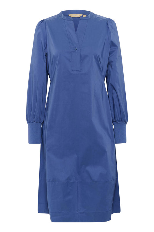 Culture Antoinett Rib Dress Bijou Blue