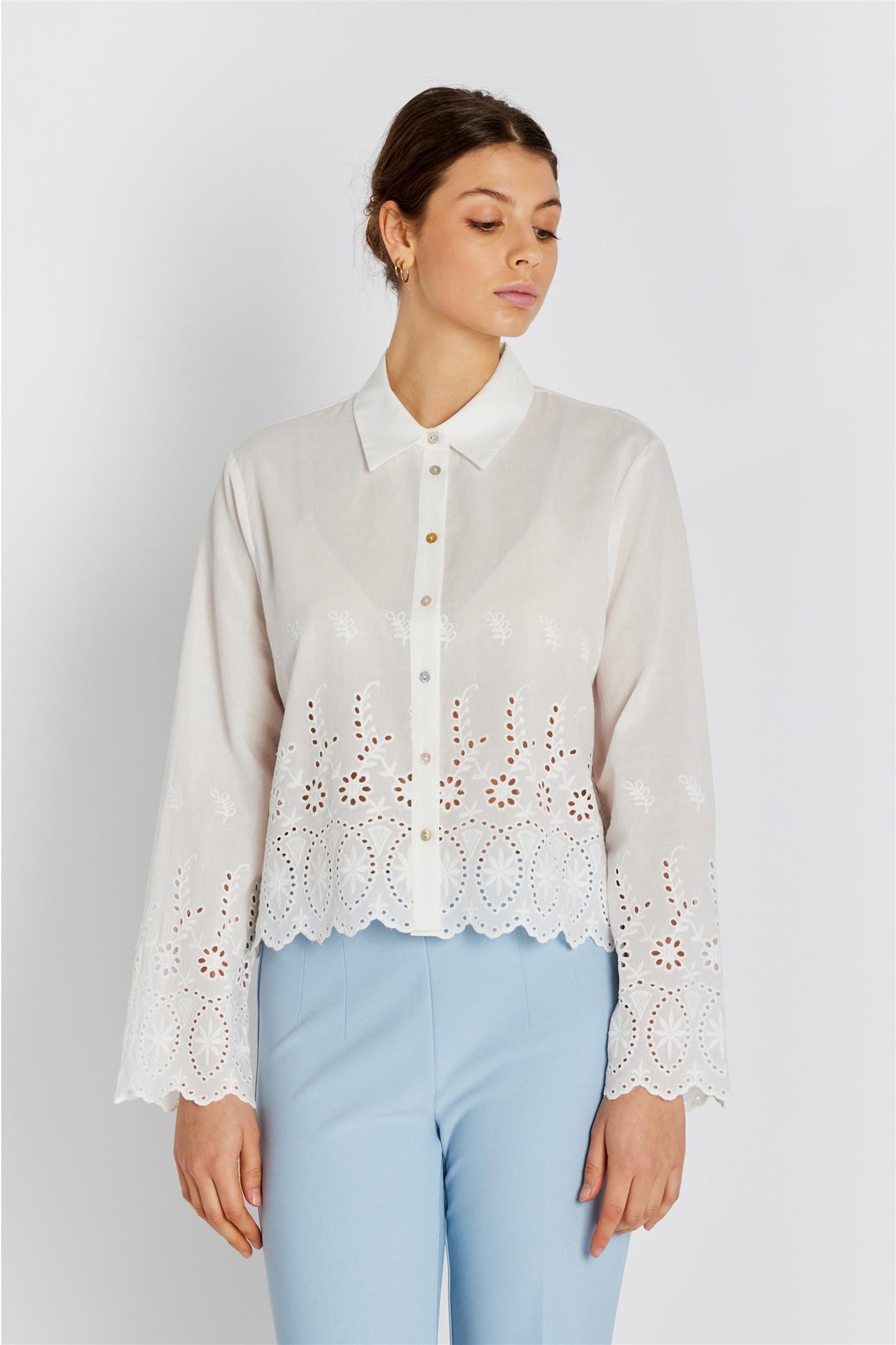 Rue de Femme Jadea Shirt White