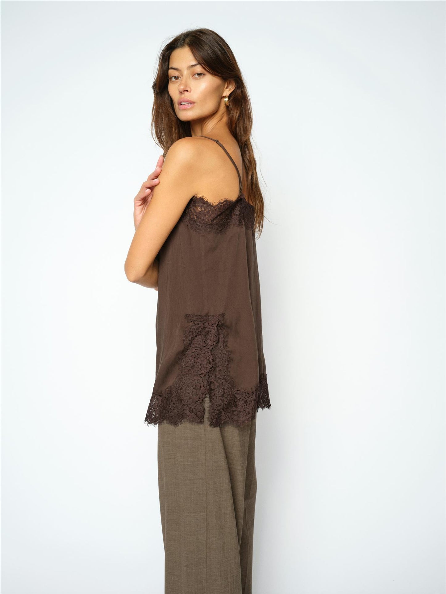 Mos Mosh Audra Annie Lace Singlet Delicioso