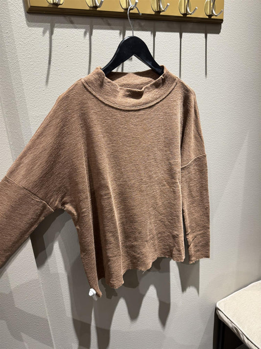 By Basics 4025 Shirt Wide Camel Melange