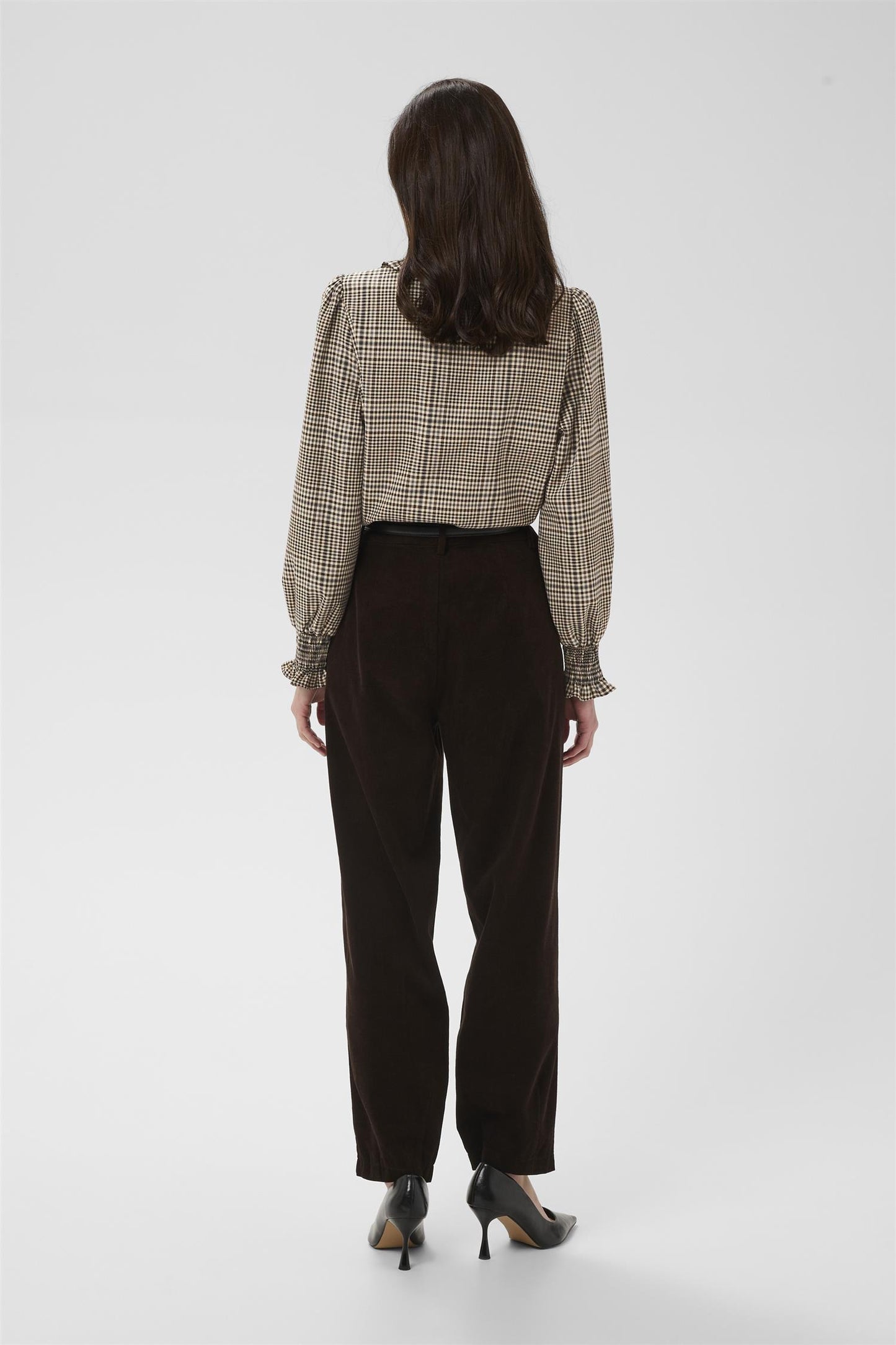Culture Birsen Shirt Black Check