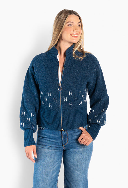 HÉST Märtha Short Jacket Poseidon