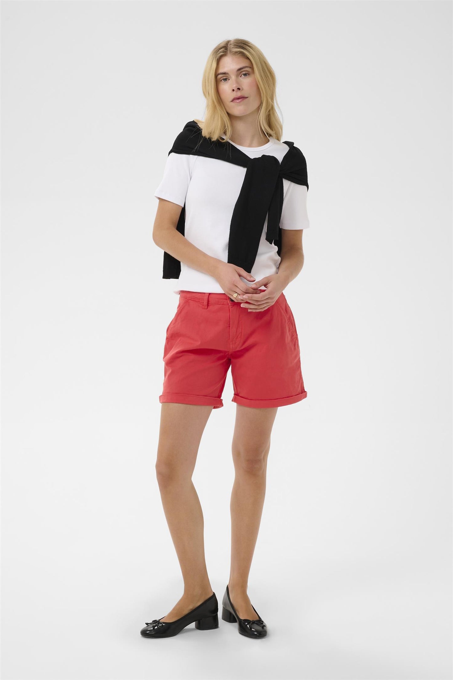 Culture Brita Shorts Tomato