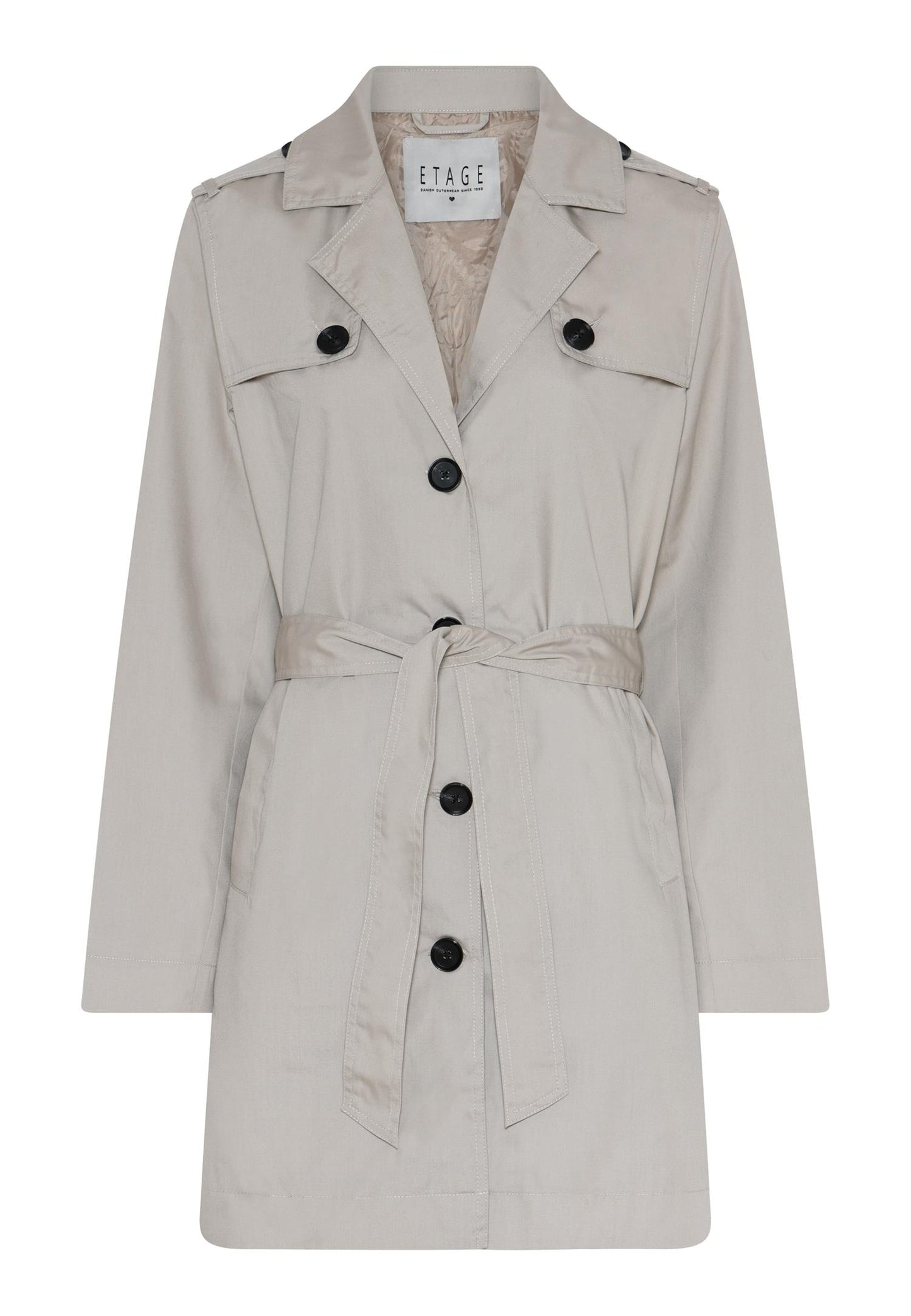 Cero & Etage Trenchcoat Sand