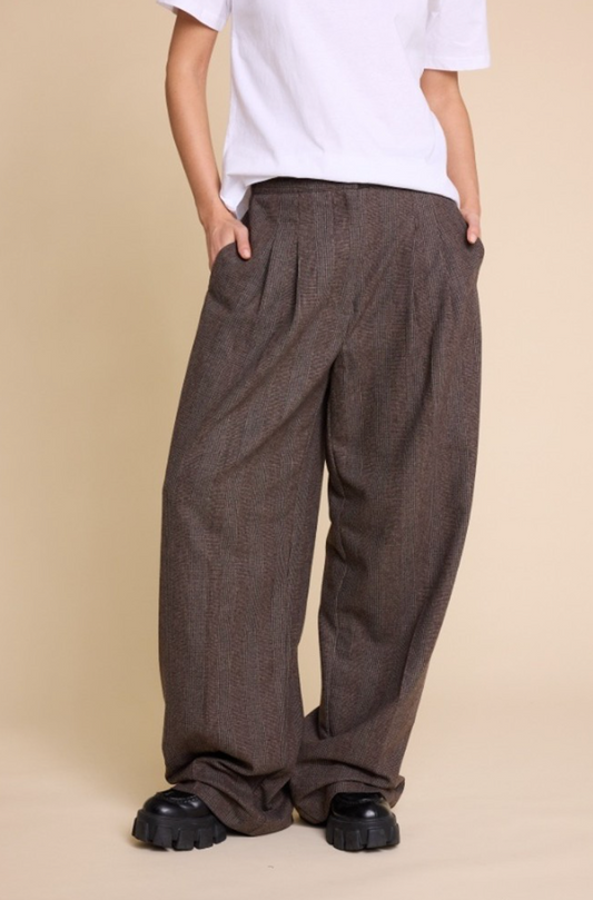 Line of Oslo Ursula Wool Check Trouser