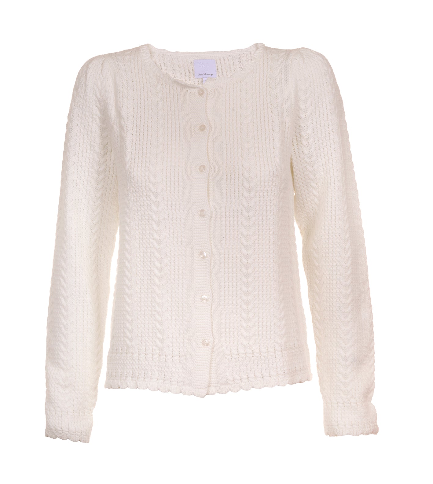 Ane Mone Luciana Cardigan White