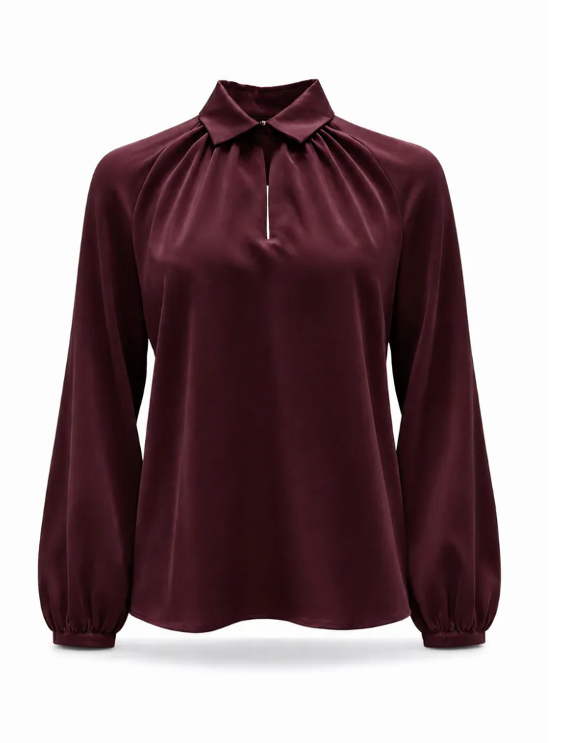 Amuse by Veslemøy Hilde Bluse Burgundy